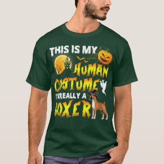 Dit is mijn menselijke kostuum... ik ben echt een  t-shirt