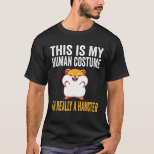 Dit is mijn menselijke kostuum... ik ben echt een t-shirt