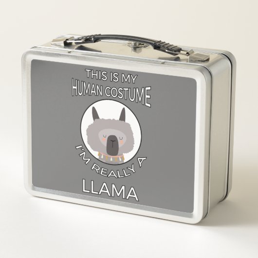 Dit is mijn menselijke kostuum - Llama Edition II (Achterkant)