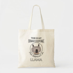 Dit is mijn menselijke kostuum - Llama Edition II Tote Bag