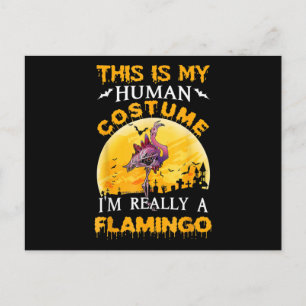 Dit Is Mijn Menselijke Verkleedkostuum Echt Flamin Feestdagenkaart