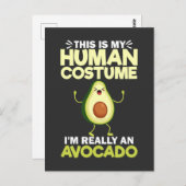 Dit Is Mijn Mensen Kostuum Ik Ben Eigenlijk Een Av Briefkaart (Voorkant / Achterkant)