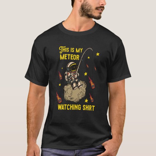 Dit Is Mijn Meteoriet Waarnemings Rots Asteroïde T-shirt (Voorkant)