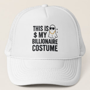 Dit is mijn miljardairs kostuum Cool spook ketting Trucker Pet