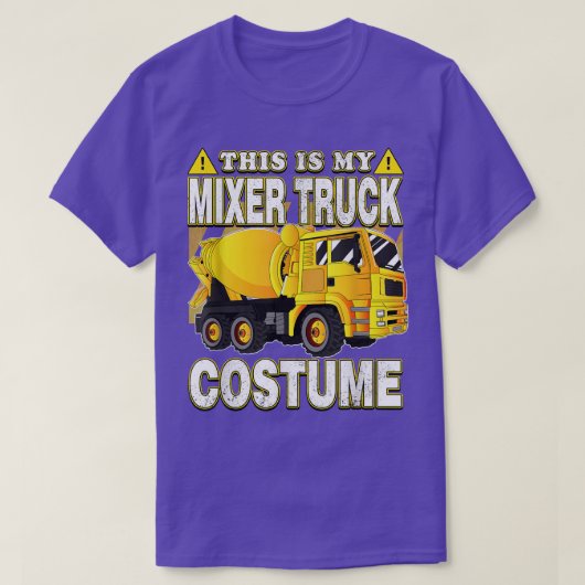 Dit is mijn Mixer Truck Costume 2689 T-shirt (Design voorkant)
