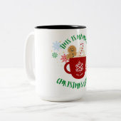 Dit is mijn Mok van kerstvreugde (Voorkant links)