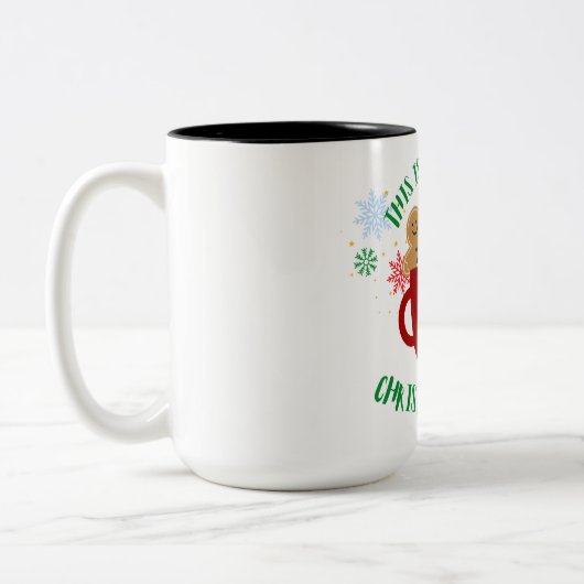 Dit is mijn Mok van kerstvreugde (Links)