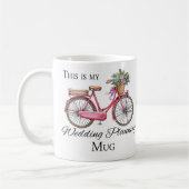 Dit is mijn mok voor de planning van de bruiloft,  (Links)