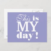 Dit is mijn Motivatie Briefkaart op mijn dag (Voorkant / Achterkant)