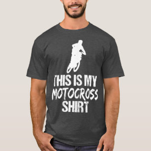 Dit is mijn motorcross grappig motorcross cadeau t-shirt
