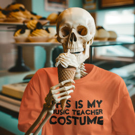 Dit is mijn muziekleraar kostuum Shirt