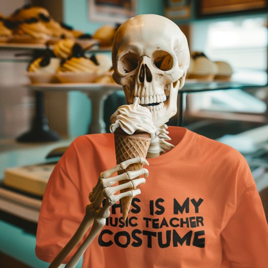 Dit is mijn muziekleraar kostuum Shirt