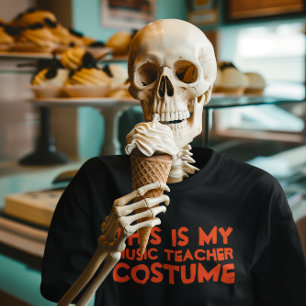 Dit is mijn muziekleraar kostuum Shirt
