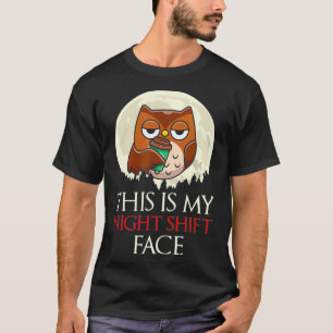 Dit is mijn nachtdienst voor werkenden EM T-shirt