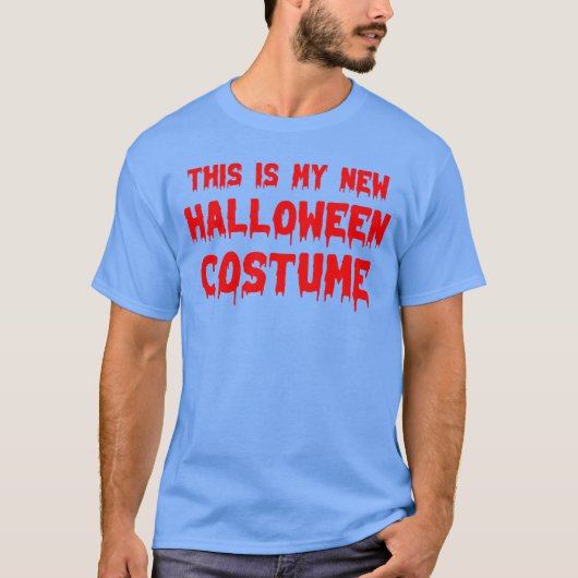 Dit is mijn nieuwe Halloween kostuum Halloween fee T-shirt (Voorkant)