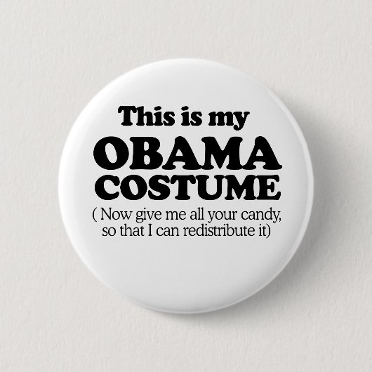 Dit is mijn Obama Costume Ronde Button 5,7 Cm (Voorkant)