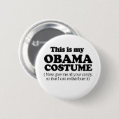 Dit is mijn Obama Costume Ronde Button 5,7 Cm (Voorkant /achterkant)
