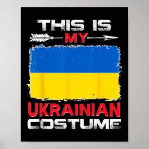 Dit is mijn Oekraïense kostuum Oekraine Poster