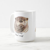 Dit is mijn 'otter'-Mok, Cute Animal Humor Koffiemok (Voorkant links)