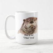 Dit is mijn 'otter'-Mok, Cute Animal Humor Koffiemok (Links)