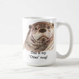Dit is mijn 'otter'-Mok, Cute Animal Humor Koffiemok