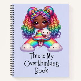 Dit is mijn overdenkende boek - Schattige blauw No