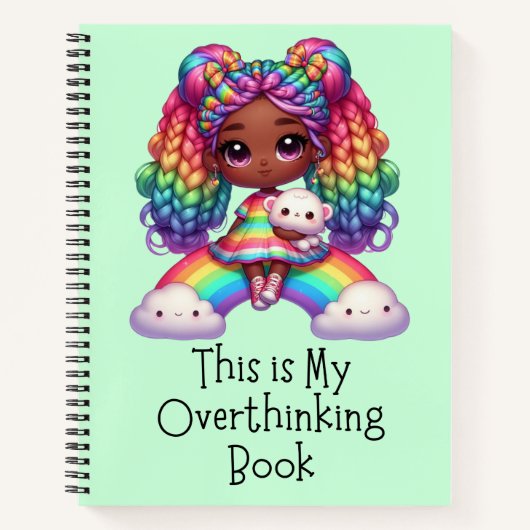 Dit is mijn overdenkende boek - Schattige groen No (Voorkant)