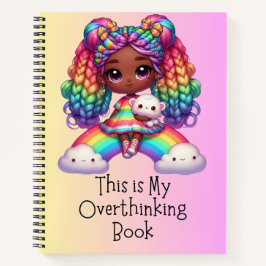 Dit is mijn overdenkende boek - Schattige roze Not