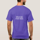 "Dit is mijn Paarse Shirt", shirt (Achterkant)