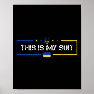 Dit Is Mijn Pak Oekraïne Oekraïens Poster
