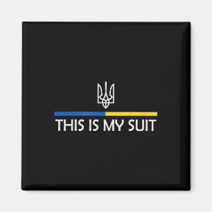 Dit Is Mijn Pak Steun Zelensky Oekraïense Steun Magneet