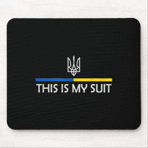 Dit Is Mijn Pak Steun Zelensky Oekraïense Steun Muismat