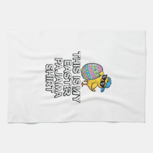 Dit is Mijn Pasen Pyjama Shirt Kuiken Ei Jongens K Theedoek