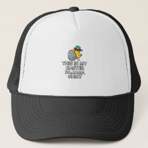 Dit is mijn Pasen Pyjama Shirt Kuiken Ei Jongens K Trucker Pet
