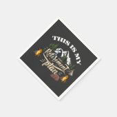 Dit is mijn pensioenvliegtuig servet (Hoek)