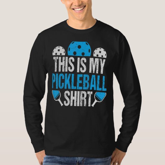 Dit is mijn Pickleball,  Pickleball T-shirt (Voorkant)