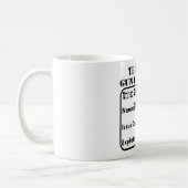 Dit is mijn Pistool vergunning Koffiemok (Links)