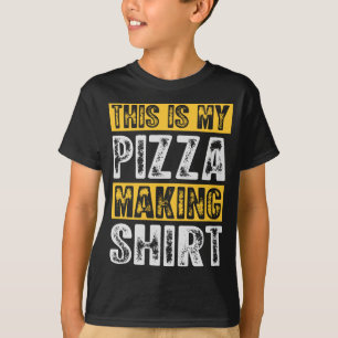 Dit is mijn pizza die Italiaanse pizza maakt L T-shirt