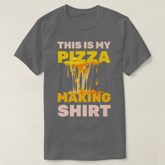 Dit is mijn Pizza die Shirt Pizza Maker Premium ma (Design voorkant)