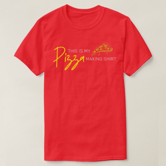 Dit is mijn Pizza die Shirt Pizza Maker Premium ma (Design voorkant)