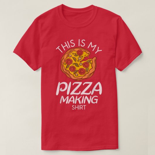 Dit is mijn Pizza die Shirt snack Pizzalove Pizz m (Design voorkant)