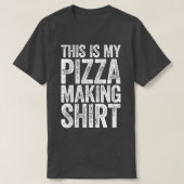 Dit is mijn Pizza die voedsel laat zien T-shirt (Design voorkant)