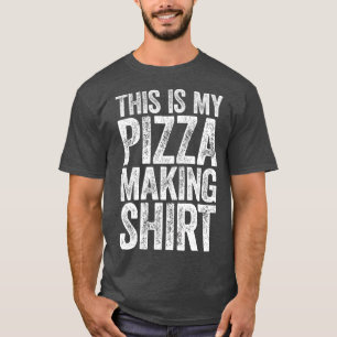 Dit is mijn Pizza die voedsel laat zien T-shirt