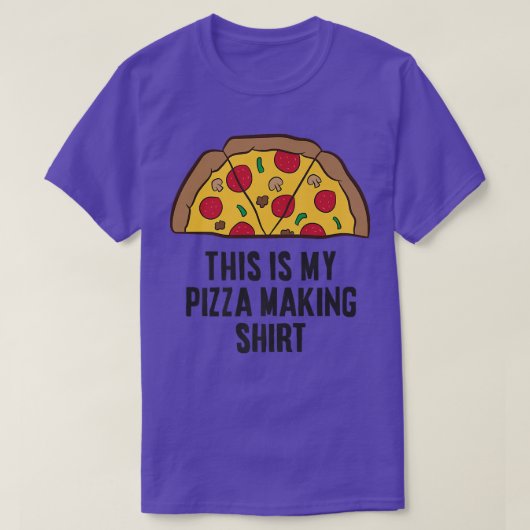 Dit is mijn Pizza Making T-shirt (Design voorkant)