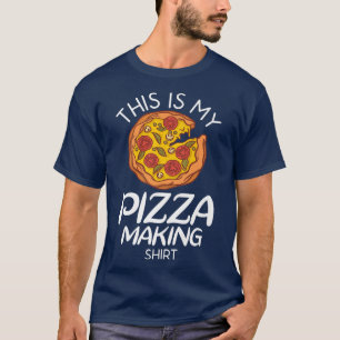 Dit is mijn Pizza Makingsnack Pizzalove Pizza 3241 T-shirt