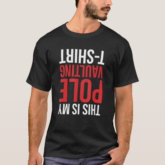 Dit Is Mijn Polsstokhoogspringen T-shirt (Voorkant)
