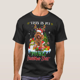 Dit is mijn poodle kerstfeest.. t-shirt