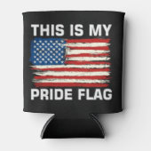 Dit is mijn Pride Flag American Flag Koelbox Blikjeskoeler (Voorkant)