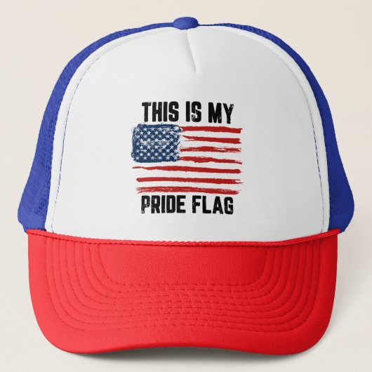 Dit is mijn Pride Flag, American Flag Pet (Voorkant)
