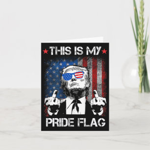 Dit is mijn Pride Flag USA Amerikaanse 4 juli op Kaart